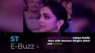 Deepika Padukone Enjoys Family Time With Ranveer Singhs Sister And Mother