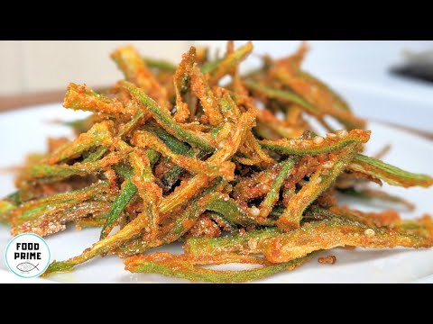 Crispy Okra Recipe | Okra fry | Food Prime