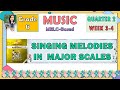 Music 6: Major Scales and Melodies Quiz
