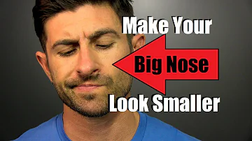 How To Make A BIG Nose Look Smaller | Tutorial |  3 Tips And Tricks