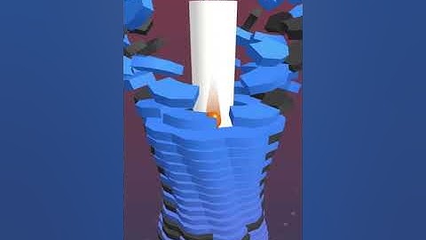 Stack Ball - Blast through platforms ! Walkthrough Levels 4-6 #shorts