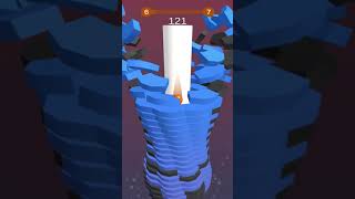 Stack Ball - Blast through platforms ! Walkthrough Levels 4-6 #shorts screenshot 3