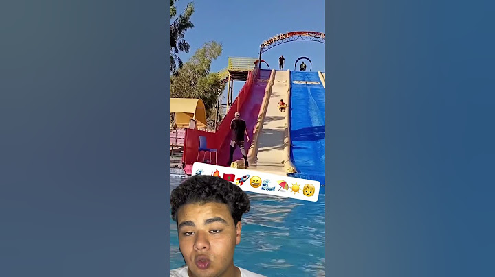 كاد أن يمسك به أبوه لو لم يهرب 🏃🌊🤦‍♂️🥵💀🚀🇲🇦🔥💸🙆#مسبح #piscinas #aquapark #aquarius #sea