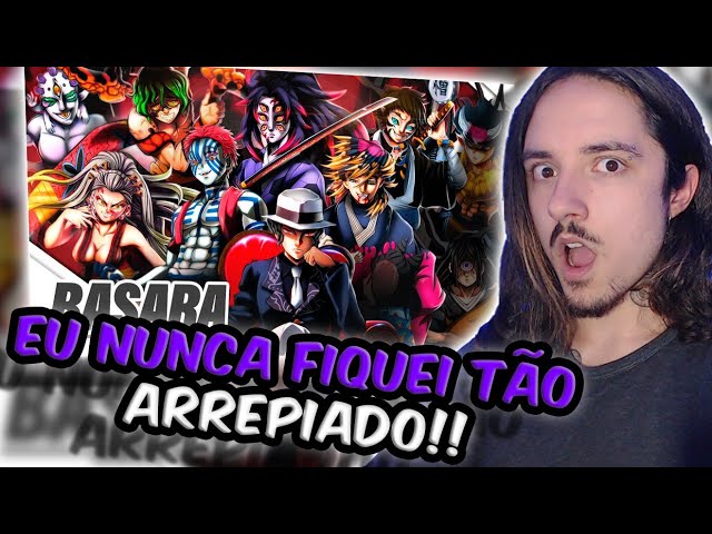 PASTOR REACT Luar de Sangue, Luas Superiores (Demon Slayer)