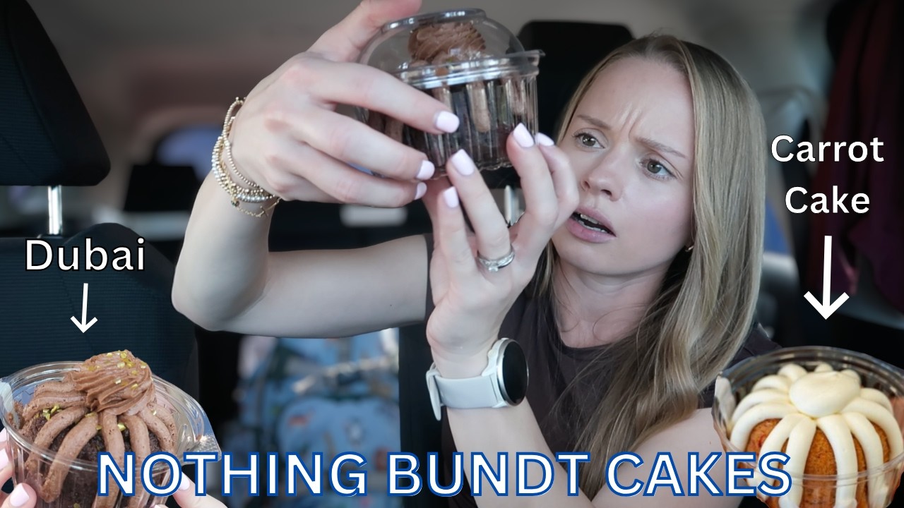 Новый обзор шоколадно-морковного кекса «Bundt Cake» от Nothing Bundt Cakes Dubai.