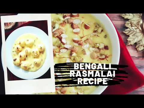 How to Make Rasmali | Rossomalai Recipe | Authentic Bengali Rasmalai Recipe | Poulami Chatterjee