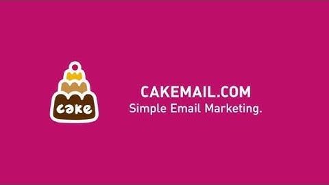 CakeMail Create a Campaign