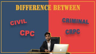 DIFFERENCE BETWEEN CRIMINAL AND CIVIL | CPC CRPC IPC | THE GO LEGAL | Sushant Sapra