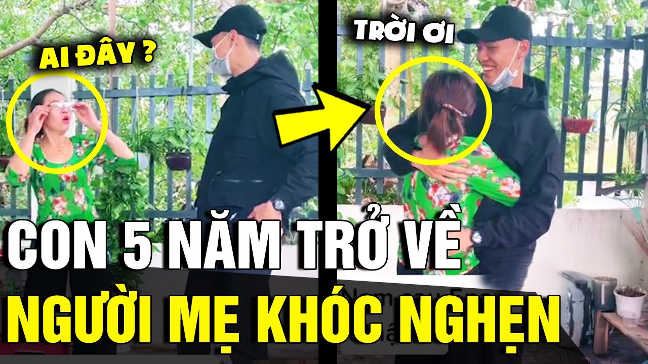 Chàng trai 'ĐI NHẬT 5 NĂM' bất ngờ ngày trở về, khiến mẹ 'XÚC ĐỘNG' khóc mãi không thôi | Động Tiin