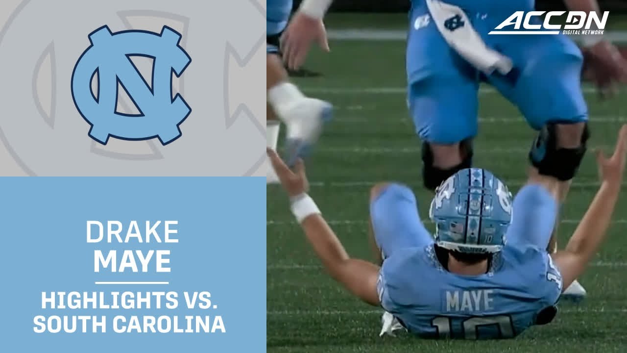 Video: Drake Maye Lifts UNC Over Gamecocks In Battle Of The Carolina