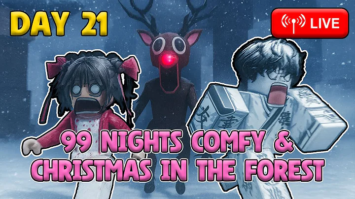 🔴LIVE: 99 Nights Comfy and Christmas in the Forest (ROBLOX) !points