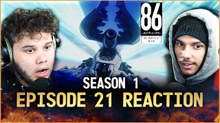 Eighty Six Episode 21 REACTION | Shin VS Morpho