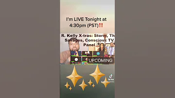Join me Live with my Sis Beautiful Spirit tonight‼️ #RKelly #StormMonroe #consciouztv #thesavages