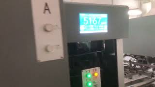 Duopress 106 double stations Hot foil stamping machine