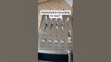 Quick guide to recording with a cassette tape recorder