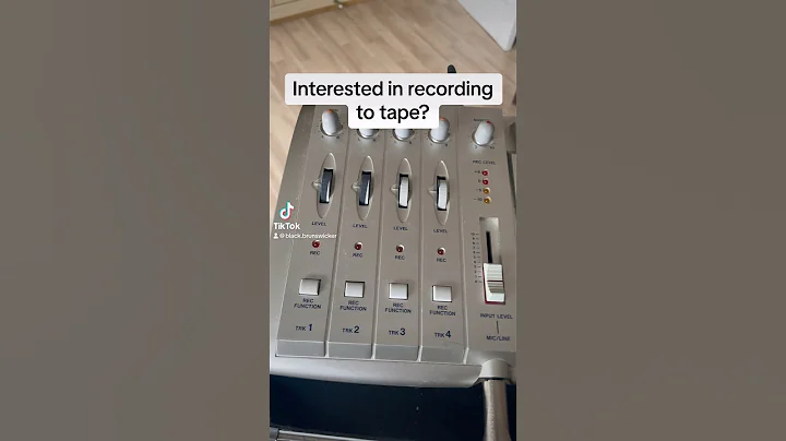 Quick guide to recording with a cassette tape recorder