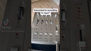 Quick guide to recording with a cassette tape recorder