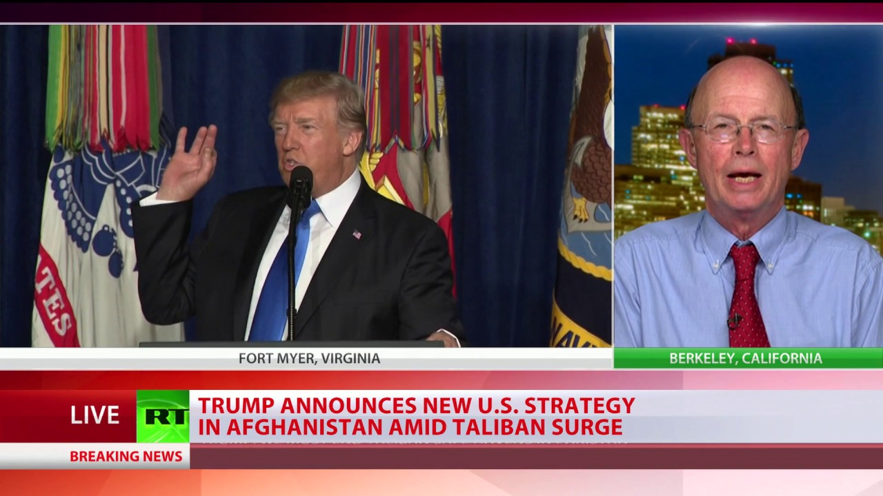 'We Are Not Nation-Building Again,' Trump Says While Unveiling Afghanistan ...