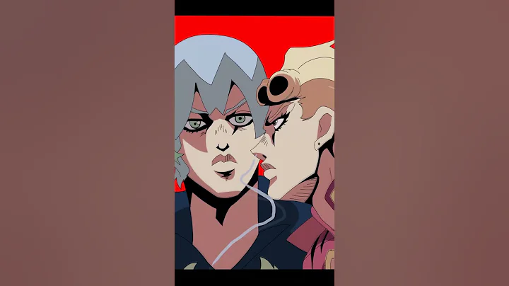 Jodio meets Giorno Animation #2 #jojoland #jojo #anime #steelballrun #jojosbizzareadventure