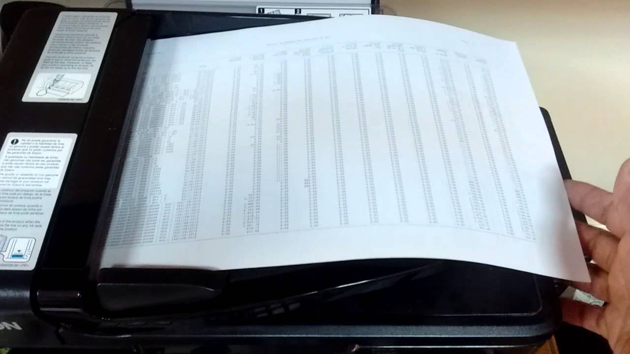 Epson L555 !!Fotocopia en tamaño oficio/legal - YouTube