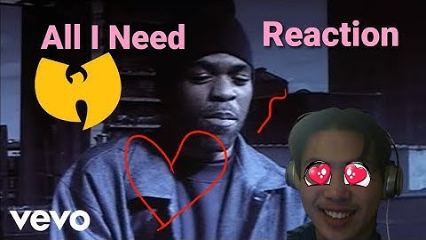 Method Man ft. Mary J. Blige - All I Need  [Official Video] REACTION