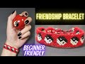DIY - How To Weave Friendship Bracelet - &quot;Yin Yang&quot; - Easy Tutorial For Beginners || CW