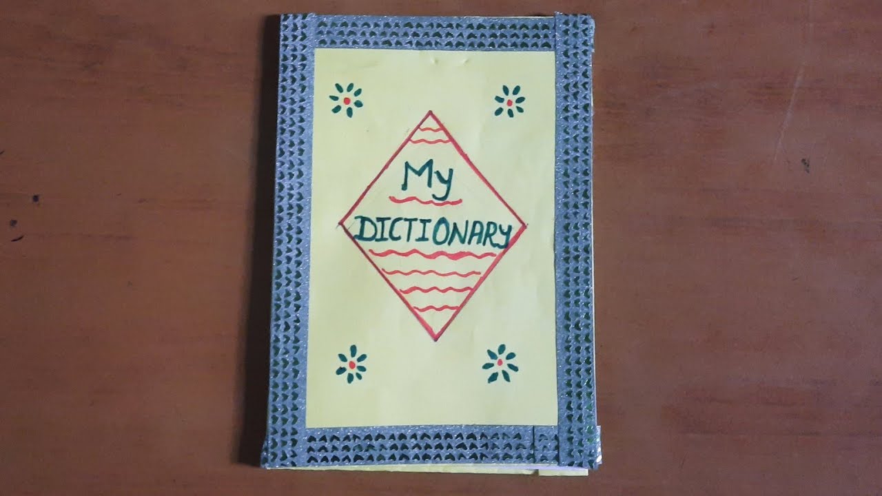 a-dictionary-for-school-project-youtube