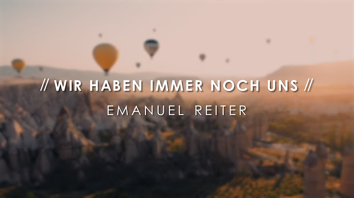 Emanuel Reiter - Wir haben immer noch uns (Lyric Video)