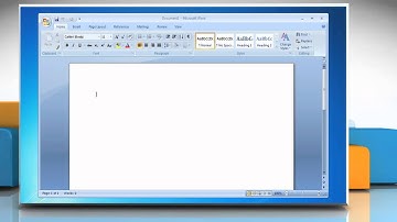 Microsoft® Word 2007: How to distribute rows and columns evenly in a table on Windows® 7?