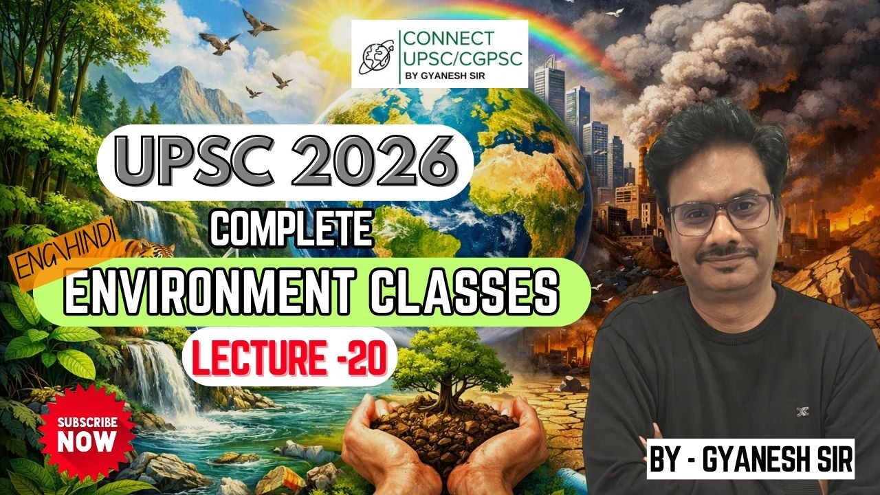 ENVIRONMENT LECTURE 20