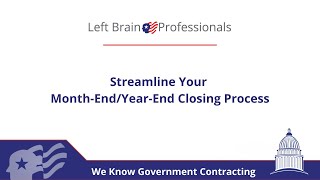 Streamline Your Month-End/Year-End Closing Process