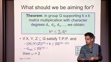 Approaches to Bounding the Exponent of Matrix Multiplication