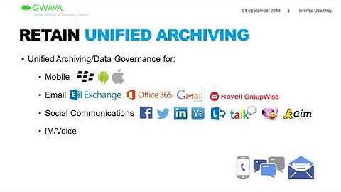 The Retain Advantage - What Makes Retain Unified Archiving Different