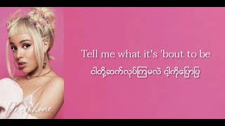 [16 ] Doja Cat,The Weeknd - You right | Myanmar Subtitles (Lyrics)