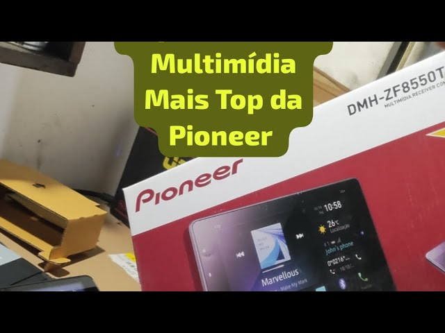 Multimídia Pioneer DMHZ-F8550Tv 9 Polegadas Mais Top do Brasil