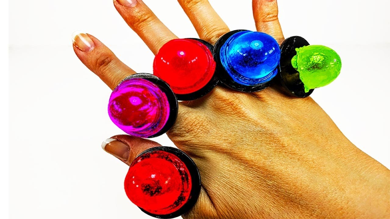 DIY Make Your Own Delicious EOS JOLLY RANCHER RING POP CANDY TREATS