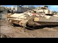 Iraq War - Soldiers Patrol Ramadi With Tanks