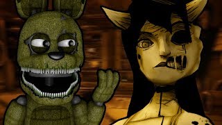 PLUSHTRAP PLAYS: Bendy and the Ink Machine - Chapter 3 (Part 1) || A DATE WITH AN ANGEL!!!