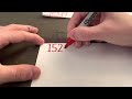 Counting Journey: Writing Numbers on Papers π