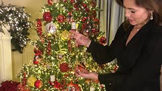 Set Of 6 Prismatic Drop Ornaments