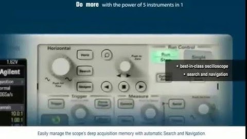 Do more with the InfiniiVision 2000 and 3000 X Series oscilloscopes