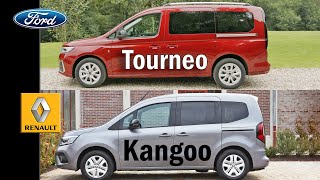 New 2022 Ford Tourneo Connect vs Renault Kangoo