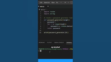 Random password generator with python and GitHub Copilot