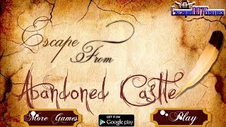 Escape From Abandoned Castle walkthrough - Escape007Games.. screenshot 2