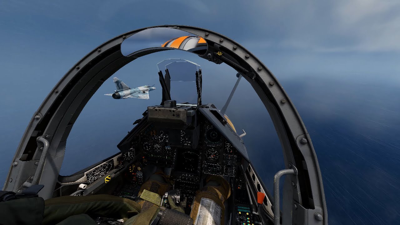 Dcs World 2.7 - [BRUTAL REALISM] - Flying The Mirage With Heavy Rain - 4K 60Fps