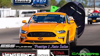ESS COYOTE MUSTANG CALIMER MT82 VS WHIPPLE COYOTE FOXBODY AT HOLLEY FORD FEST 2025 STICK CLASS
