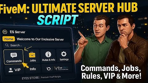 🔥 PROFESSIONAL FIVEM INFO PANEL! 📊 ATTRACT 300% MORE PLAYERS! | STUNNING UI!