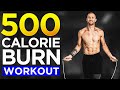 500 Calorie Burn At Home Jump Rope Workout
