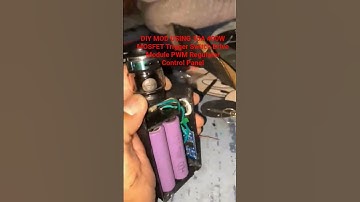 SERIES CONNECTION MOD USING 15A 400W MOSFET Trigger Switch Drive Module PWM Regulator Control Panel