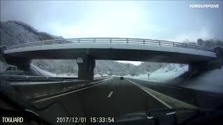 AUTOROUTE A40:&quot;Les titans en blanc&quot;